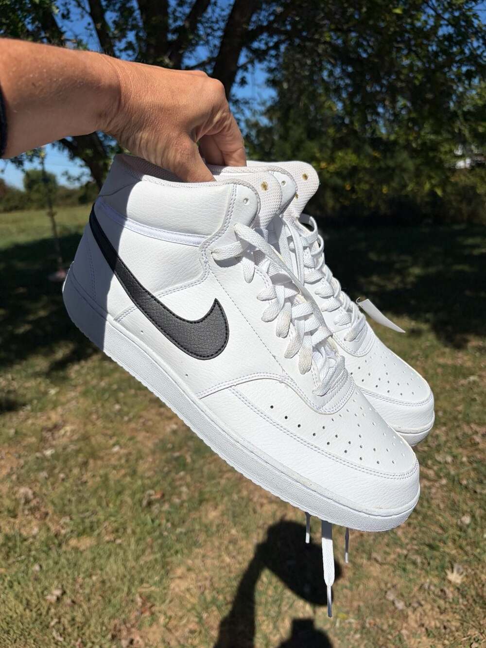 Nike Men's Court Vision mid Casual Sneakers from Finish Line - ,